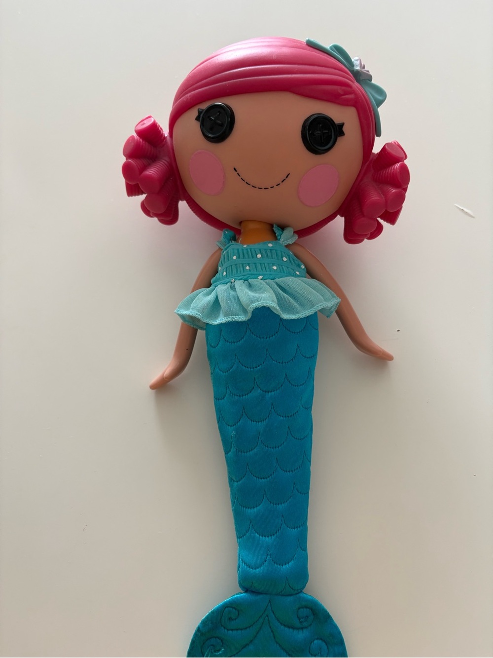 Lalaloopsy Coral Sea Shells 12” Full Size Doll Pink Hair With Mermaid Outfit